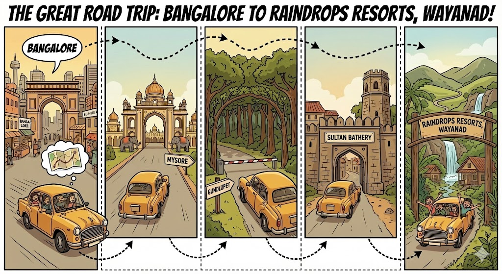 Bangalore to Wayanad Routes