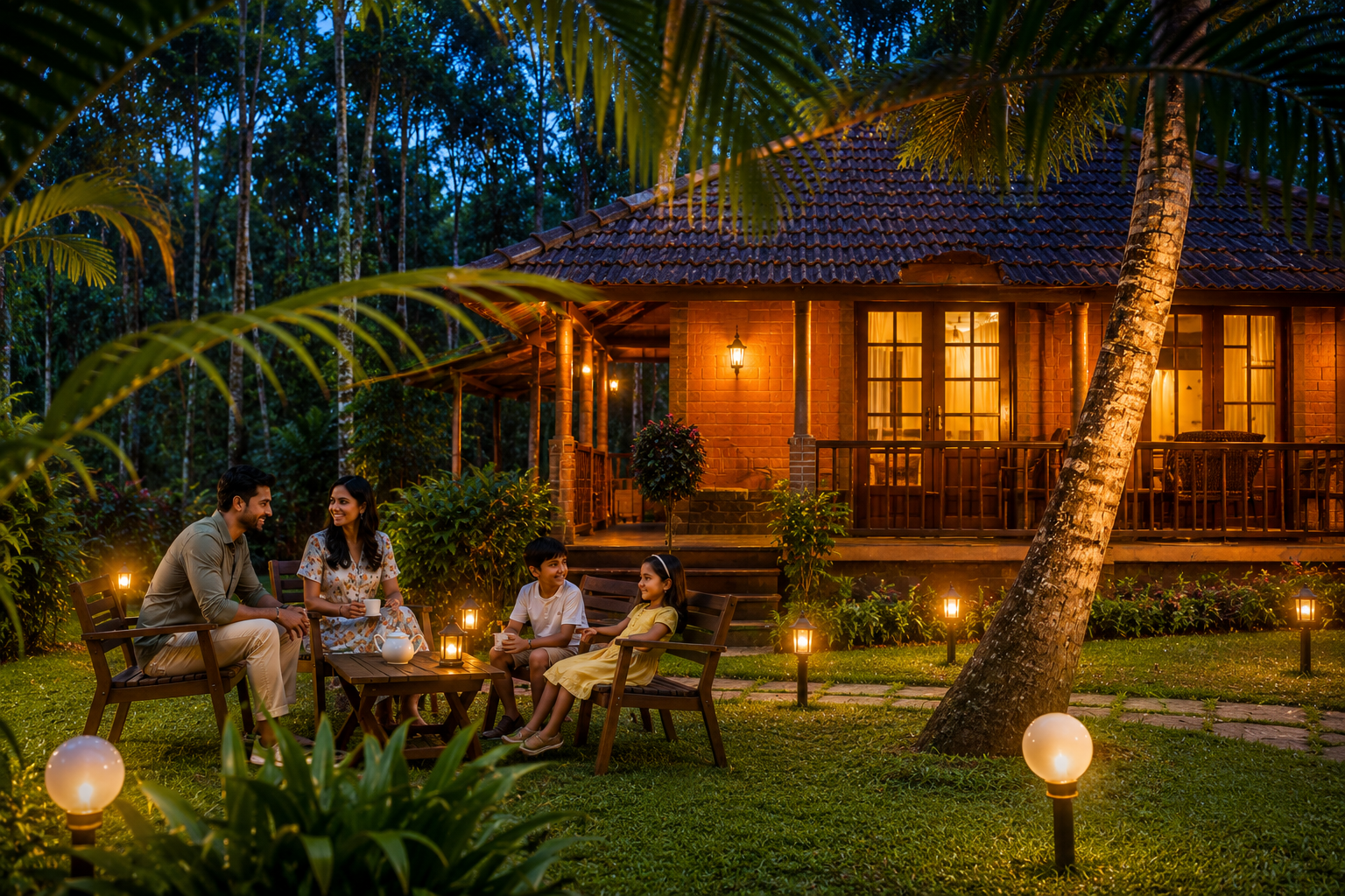 family friendly resort in wayanad